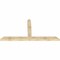 Ekena Millwork Portland Rough Sawn Timber Gable Bracket, Douglas Fir, 96"W x 48"H x 4"D x 6"F, 12/12 Pitch GBW096X48X0406POR00RDF - alternate 5